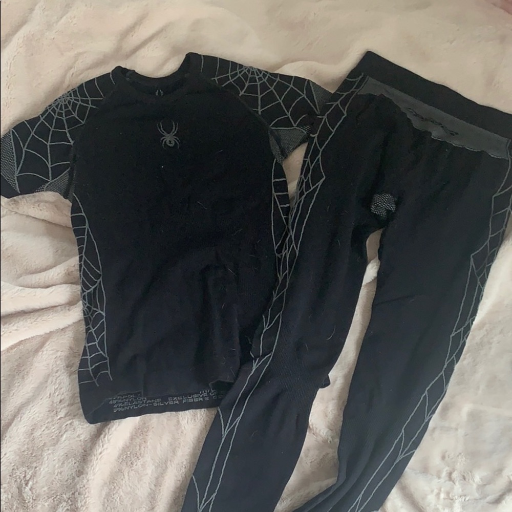 Spyder compression cold gear shirt and pants